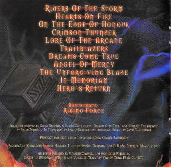 CD HammerFall: Crimson Thunder