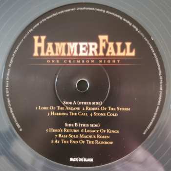 3LP/Coffret HammerFall: One Crimson Night DLX | CLR