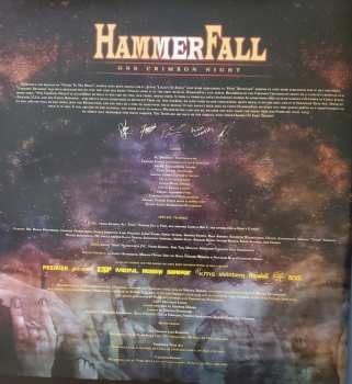 3LP/Coffret HammerFall: One Crimson Night DLX | CLR