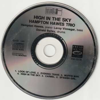 CD Leroy Vinnegar: High In The Sky