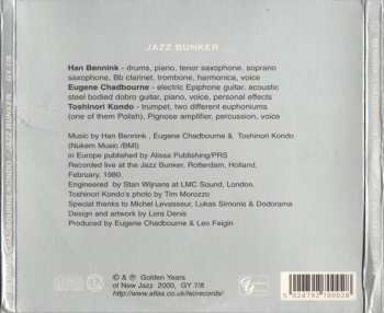 2CD Han Bennink: Jazz Bunker