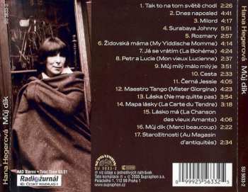 CD Hana Hegerová: Můj Dík (Hana Hegerová Zpívá Písně Pavla Kopty)