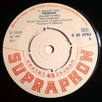 SP Hana Hegerová: Pohrdání / Tak Být Madonou