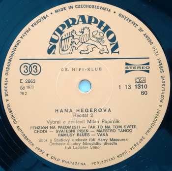 LP Hana Hegerová: Recitál 2