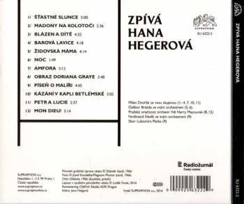 CD Hana Hegerová: Zpívá Hana Hegerová - Šansony S Hanou Hegerovou