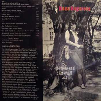 LP Hana Hegerová: So Geht Es Auf Der Welt Zu