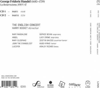 2CD Georg Friedrich Händel: La Resurrezione
