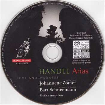 SACD Georg Friedrich Händel: Arias (Love And Madness)