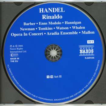 3CD/Coffret Barbara Hannigan: Rinaldo