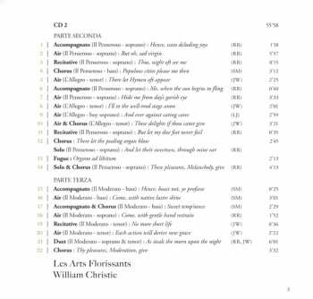 2CD Georg Friedrich Händel: L'Allegro, Il Penseroso Ed Il Moderato
