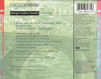 CD Georg Friedrich Händel: Music For The Royal Fireworks / Concerti A Due Cori