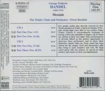 2CD Georg Friedrich Händel: Messiah