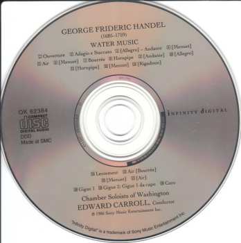CD Georg Friedrich Händel: The Water Music (Complete)