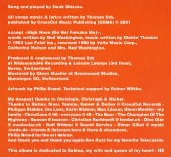 CD Hank Shizzoe: Hank Shizzoe