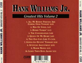 CD Hank Williams Jr.: Greatest Hits Volume 2