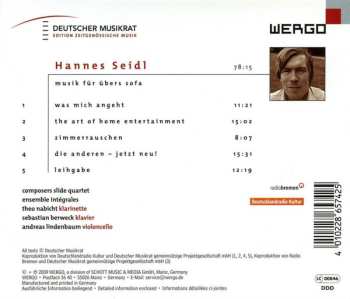 CD Hannes Galette Seidl: Musik Für Übers Sofa