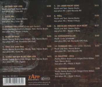 CD Hanno Bruhn Gang: Blues Mit Schnauze