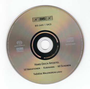 SACD Hans Erich Apostel: Kubiniana / 60 Schemen / 10 Variationen