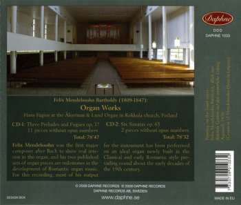 2CD Felix Mendelssohn-Bartholdy: Organ Works