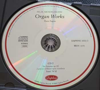 2CD Felix Mendelssohn-Bartholdy: Organ Works