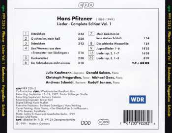 5CD/Coffret Christoph Prégardien: Lieder Complete Edition