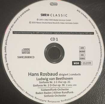 7CD/Coffret Ludwig van Beethoven: Sinfonien / Ouvertüren / Konzerte