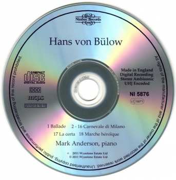 CD Mark Anderson: Piano Music