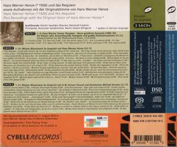 3SACD Hans Werner Henze: Hans Werner Henze Und Das Requiem