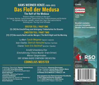 CD/Coffret Dietrich Henschel: Das Floß Der Medusa = The Raft Of The Medusa