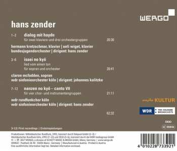 CD Hans Zender: Dialog Mit Haydn; Issei No Kyō; Nanzen No Kyō