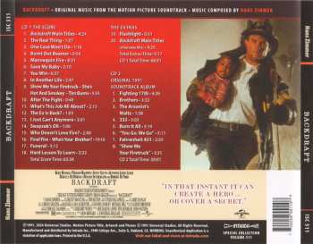 2CD Hans Zimmer: Backdraft (Expanded Original Music From The Motion Picture Soundtrack)