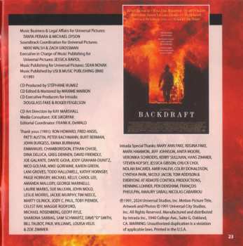 2CD Hans Zimmer: Backdraft (Expanded Original Music From The Motion Picture Soundtrack)