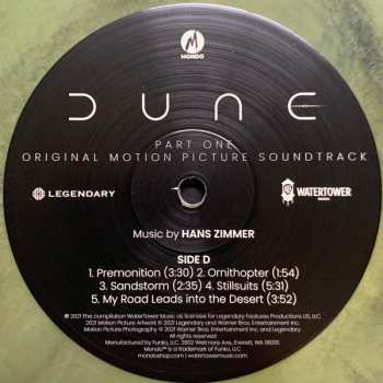 2LP Hans Zimmer: Dune: Part One (Original Motion Picture Soundtrack) LTD