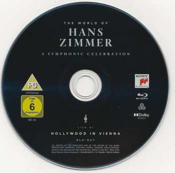 2CD/Blu-ray Hans Zimmer: The World Of Hans Zimmer: A Symphonic Celebration (Extended Version) DIGI
