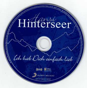 CD Hansi Hinterseer: Ich Hab' Dich Einfach Lieb