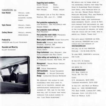 CD Hanson: Live From Albertane