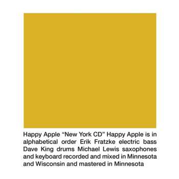 Album Happy Apple: "New York CD"