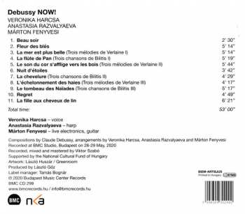 CD Harcsa Veronika: Debussy Now!