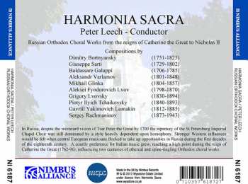 CD Harmonia Sacra: Cherubim & Seraphim : Russian Orthodox Choral Works 