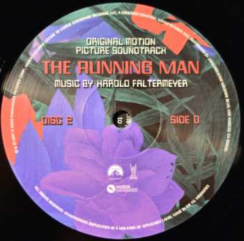 2LP Harold Faltermeyer: The Running Man (Original Motion Picture Soundtrack) DLX