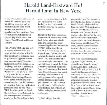 2CD Harold Land: Four Classic Albums