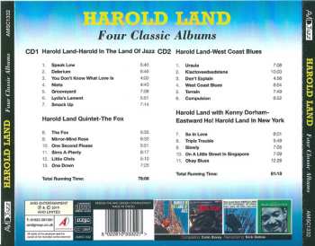 2CD Harold Land: Four Classic Albums