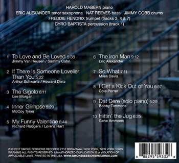 CD Harold Mabern: To Love And Be Loved