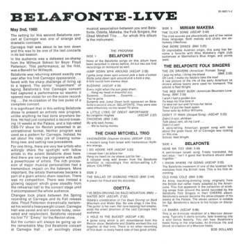 2LP/Coffret Harry Belafonte: Belafonte Live!
