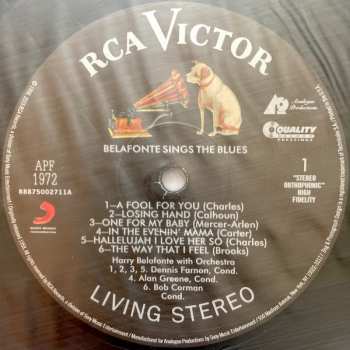LP Harry Belafonte: Belafonte Sings The Blues