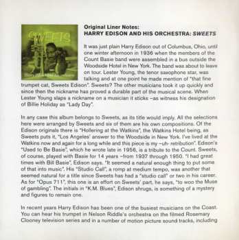 CD Harry Edison And His Orchestra: Sweets