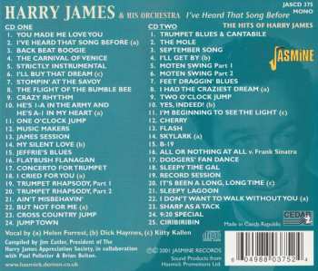2CD Harry James And His Orchestra: I've Heard That Song Before
