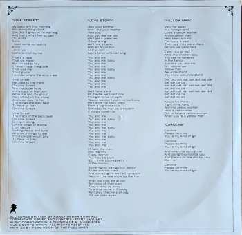 LP Harry Nilsson: Nilsson Sings Newman