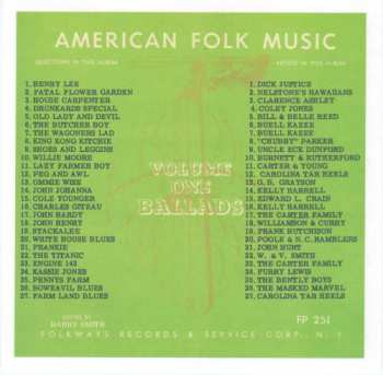 6CD/Coffret Harry Smith: Anthology Of American Folk Music