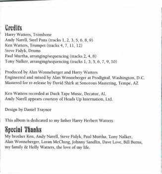 CD Harry Watters: The Island Of Dr. Trombone